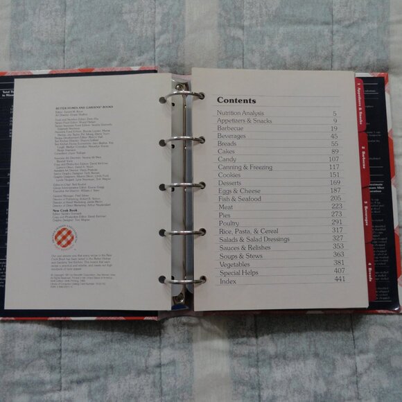 Better Homes & Gardens, New Cook Book, 1981, 5 ring binder, Cookbook - Picture 5 of 10